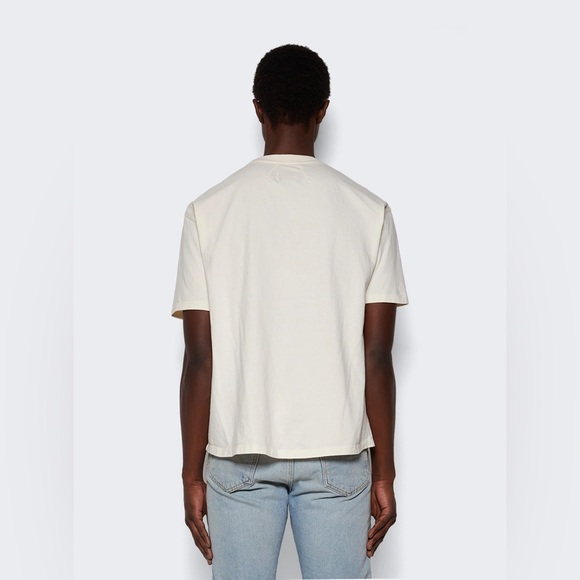 RHUDE YACHT CLUB TEE 'VINTAGE WHITE' - Picture 4 of 7